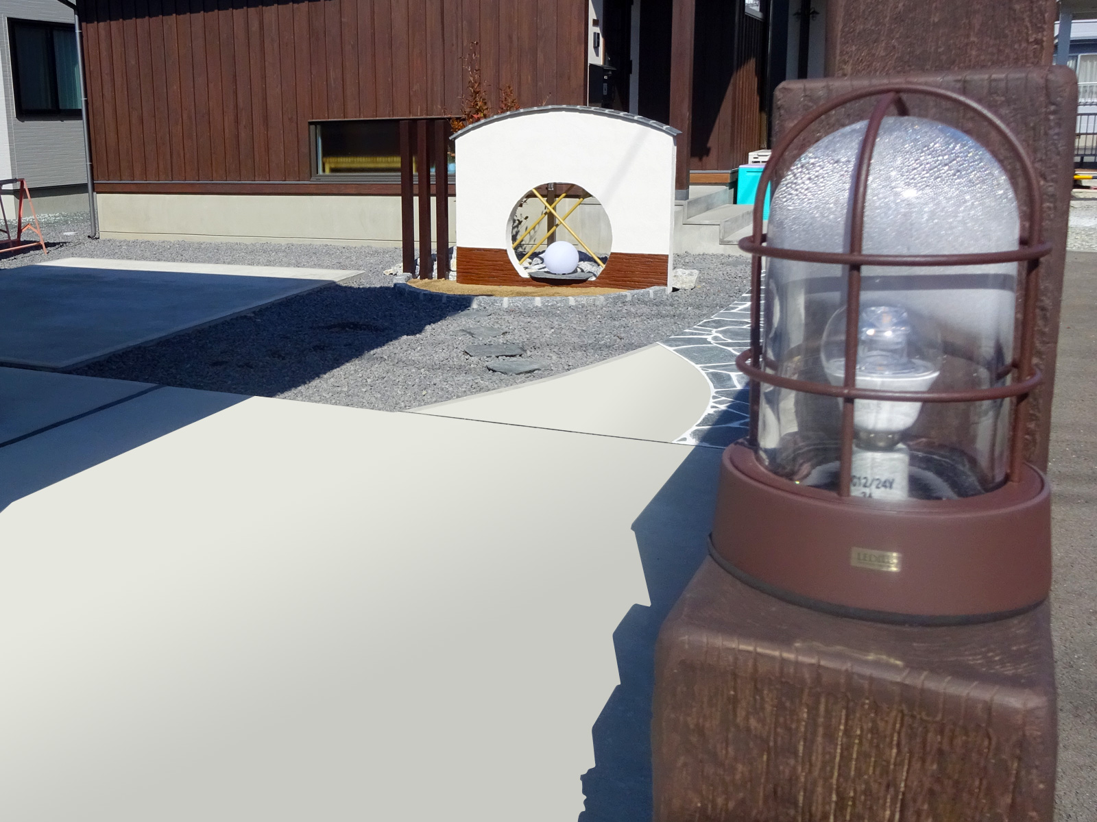 今時和風なおしゃれ外構